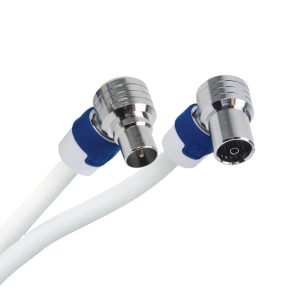 Hirschmann FEKAB 5/10 coaxkabel 10m TV accessoire Wit