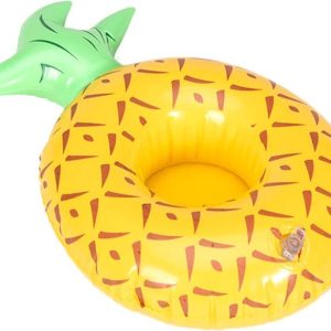 Drijvende Bekerhouder • Zwembad • Ananas • Bekerhouder Ananas • Drankhouder • Jacuzzi • Opblaasbaar