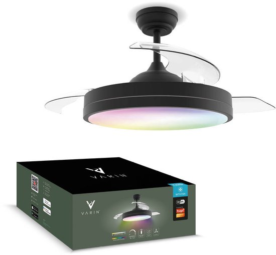 Varin® Smart Plafondventilator Verlichting