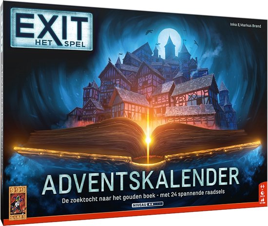 999 Games EXIT adventskalender escape room puzzel voor kerst
