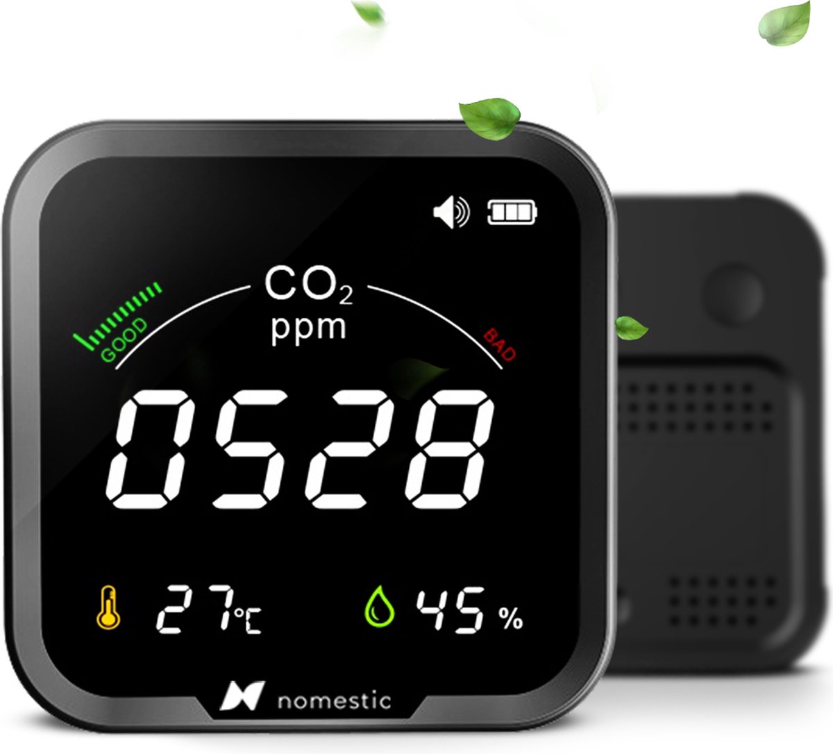 Nomestic® Airsight CO2 Meter review