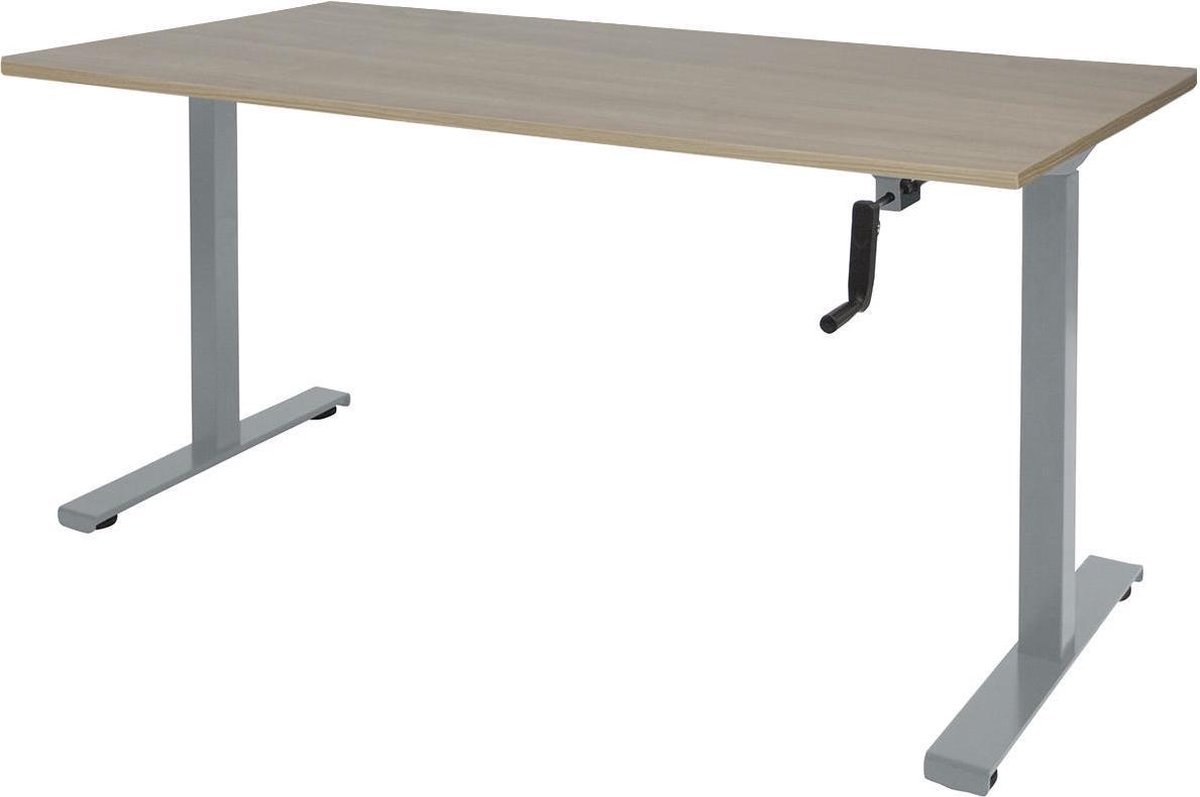 Zit Sta bureau - Slinger 160x80 robson - alu frame
