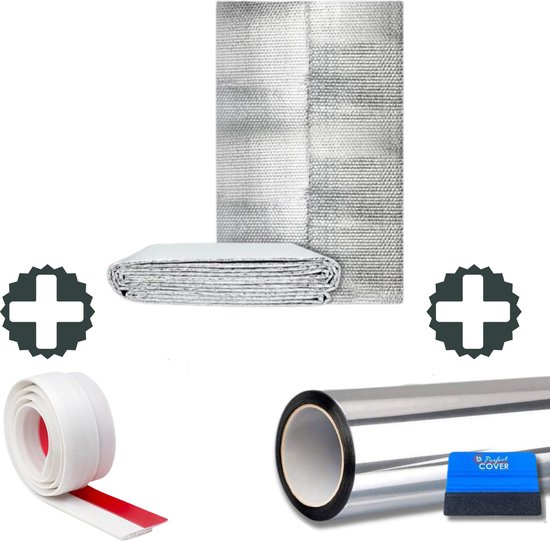 Avoid Isolatie Set raamfolie radiatorfolie tochtstrip complete set isolatie