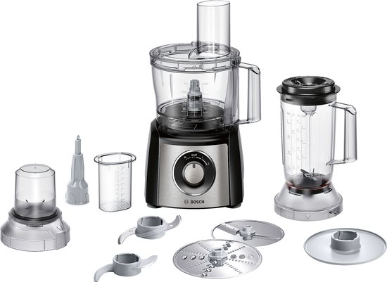 Bosch MultiTalent 3 MCM3501M foodprocessor 800 watt SmartStorage