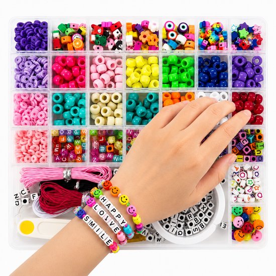 BOTC kralenset 4500-delig sieraden maken pakket voor meisjes