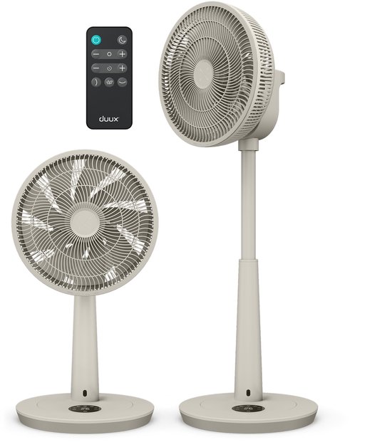 Duux Whisper 3 Statiefventilator met DC-motor en 26 snelheden