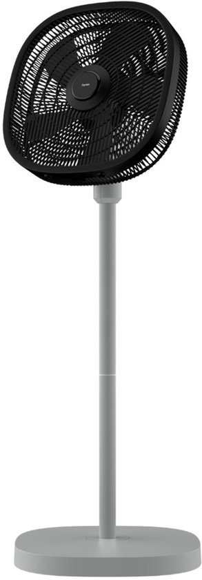 Dynter AV25G opvouwbare staande ventilator zilvergrijs groot diameter