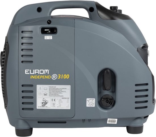 Eurom Independ 3100 inverter aggregaat met twee 230V-stopcontacten