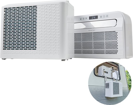 Evolar Caravan Split Airco met wifi EVO-SAC500CW voor camper en kleine ruimtes