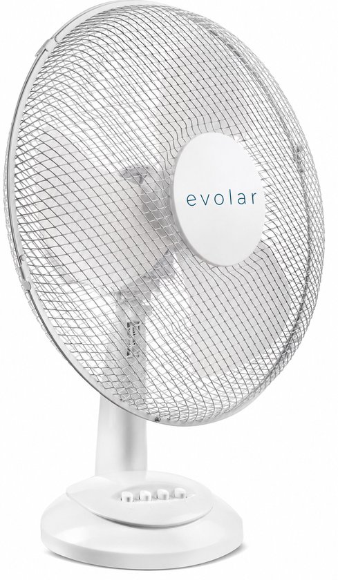 Evolar EVO-12T tafelventilator wit 30 cm oscillerend bureau