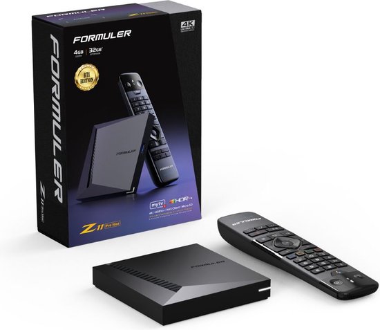 Formuler Z11 Pro Max BT mediaplayer 4K Android 11 met afstandsbediening