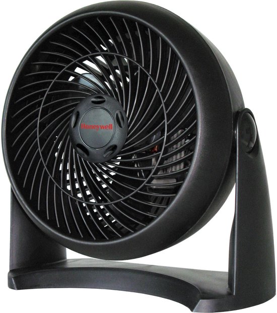 Honeywell HT900E compacte vloerventilator luchtcirculator geruisloos zwart
