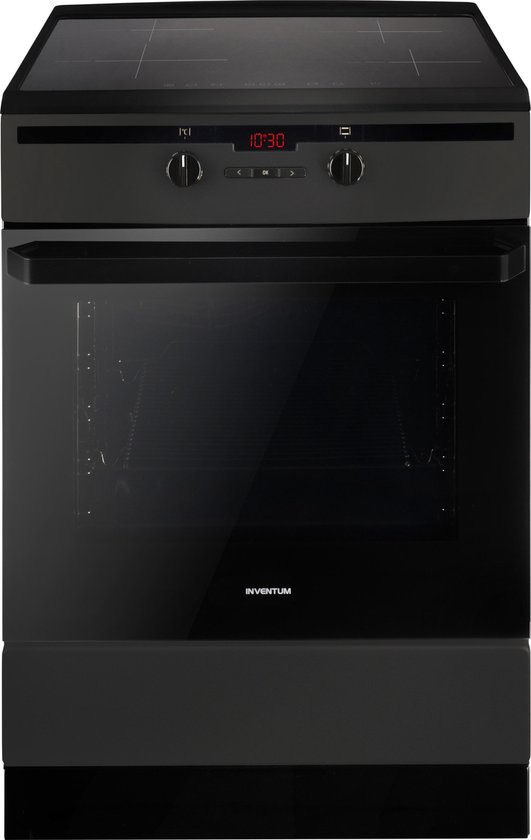 Inventum VFI6042ZWA vrijstaand inductiefornuis zwart 60 cm