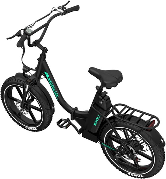 KOOLUX KL6S elektrische vouwfiets 20x4.0 fatbike zwart