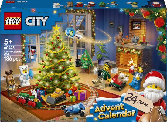 LEGO City adventskalender 2025 bouwspeelgoed voor kinderen