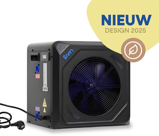 Livin zwembad warmtepomp 5 kW plug and play voor Bestway en Intex zwembaden
