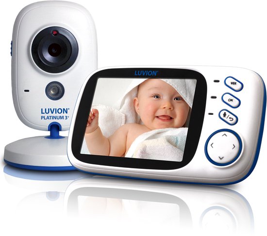 Luvion Platinum 3 Plus babyfoon met camera premium baby monitor