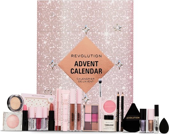 Makeup Revolution London adventskalender met 24 beautyverrassingen