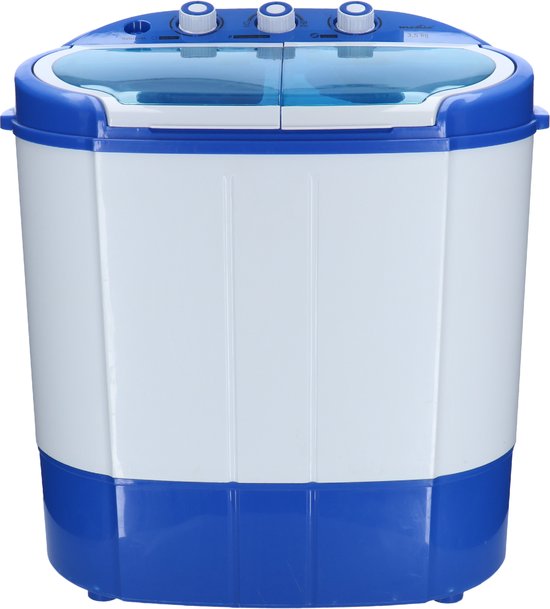Mestic MW-120 mini wasmachine met centrifuge 3,5 kg camping