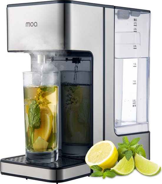 MOA heetwaterdispenser HWD20 2,7 liter met digitaal display en temperatuurregeling