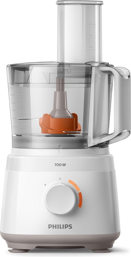 Philips Daily HR7310 foodprocessor wit 700 watt 16 functies