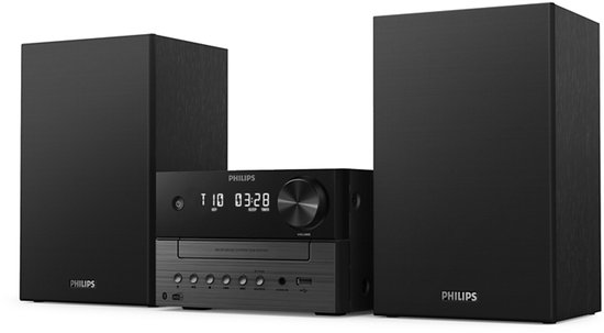 Philips TAM3505M2 micro-muzieksysteem met CD bluetooth en DAB radio zwart