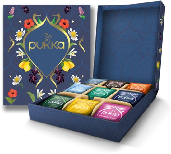 Pukka Tea Hero Collection biologische thee giftset met 45 theezakjes