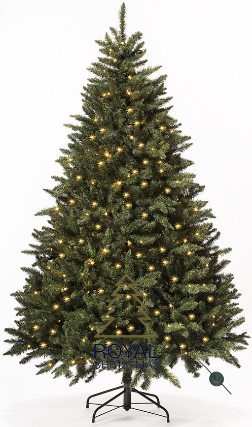 Royal Christmas Washington 210 cm kunstkerstboom met LED-verlichting groen
