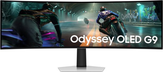 Samsung Odyssey OLED G9 49 inch Dual QHD ultrawide gaming monitor