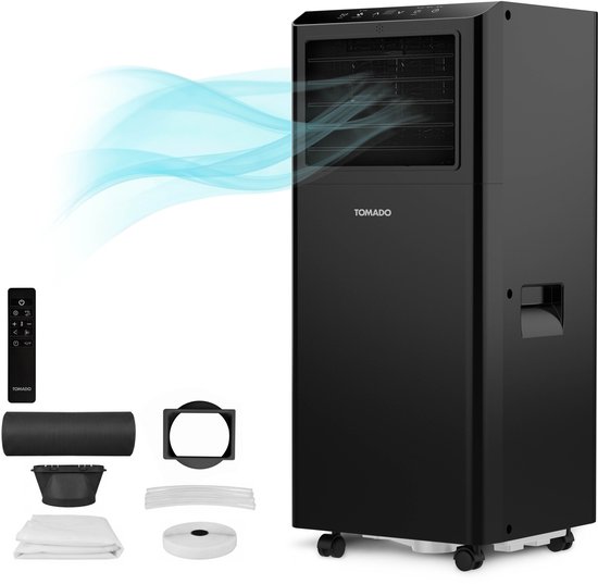 Tomado TMA9002B mobiele airco 9000 BTU 3-in-1